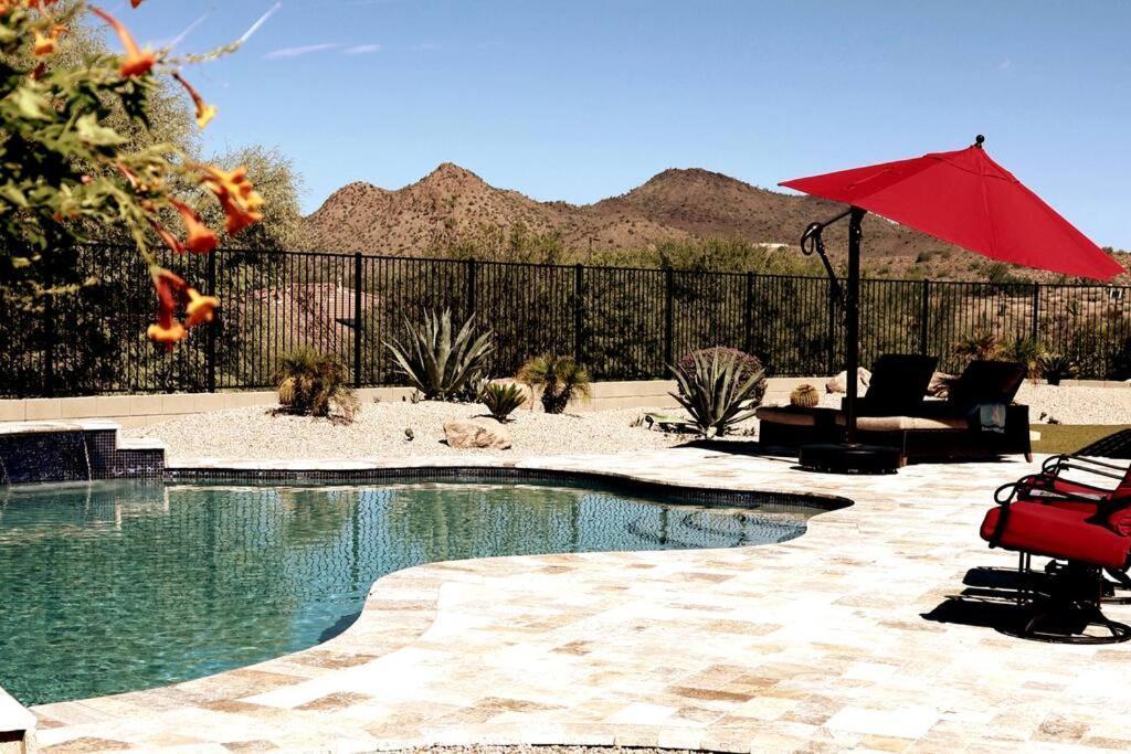 Phoenix Home With Heated Pool, Desert Views & Hot Tub Anthem ภายนอก รูปภาพ