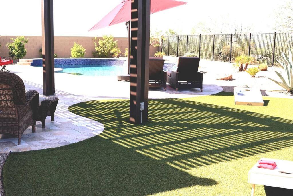 Phoenix Home With Heated Pool, Desert Views & Hot Tub Anthem ภายนอก รูปภาพ