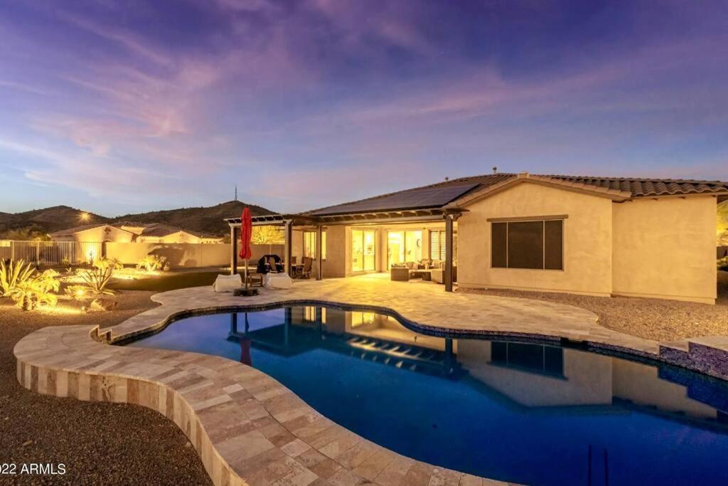 Phoenix Home With Heated Pool, Desert Views & Hot Tub Anthem ภายนอก รูปภาพ